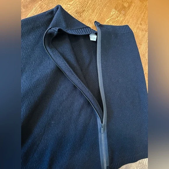 Lululemon🍋 On the Go Poncho Black Merino Wool One Size - Picture 13 of 13